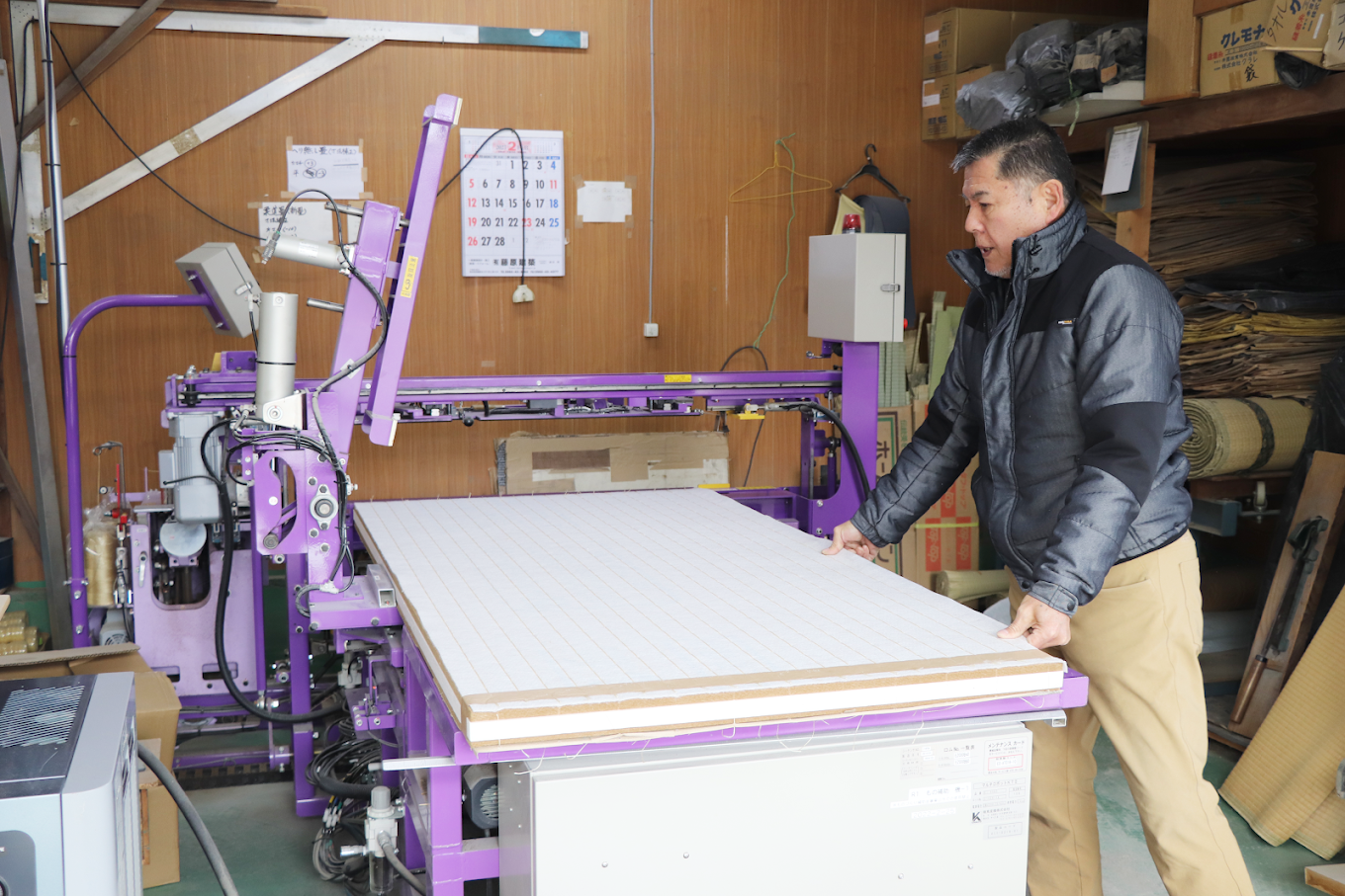 畳製造機械